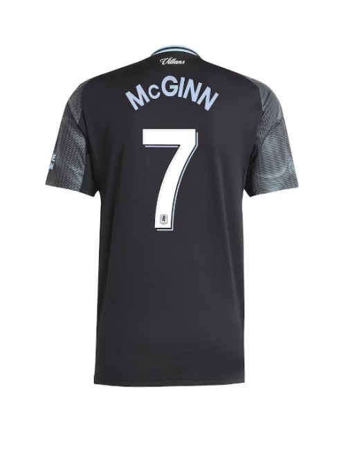 Billige Aston Villa John McGinn #7 Bortedrakt 2025-26 Kortermet Billige Aston Villa John McGinn #7 Bortedrakt 2025-26 Kortermet